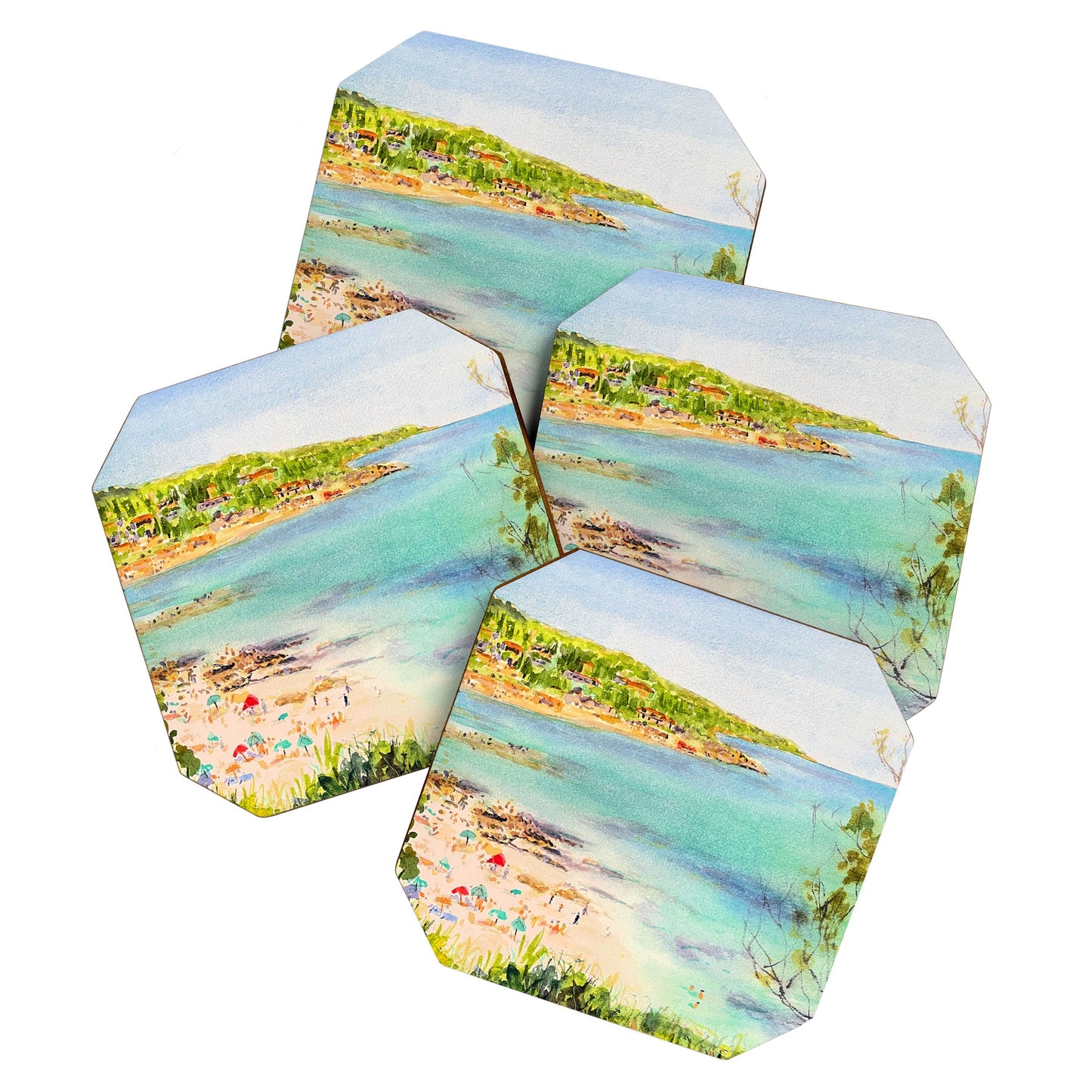 Laura Trevey South of France Coaster Set