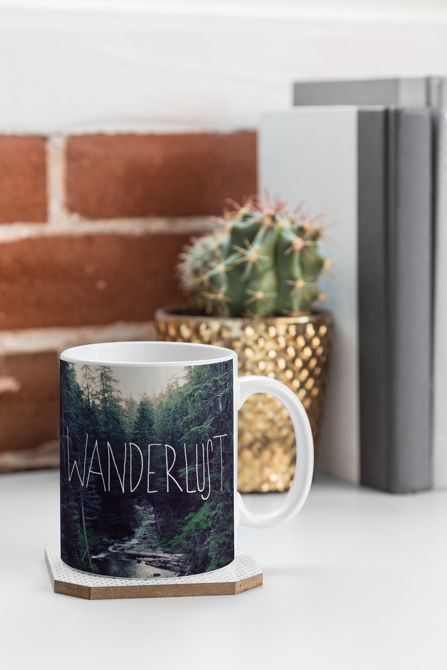 Leah Flores Wanderlust 1 Coffee Mug