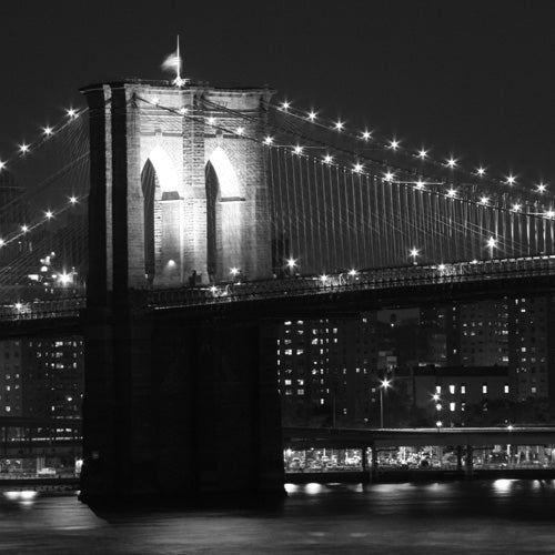 Leonidas Oxby Brooklyn Bridge 125 Shower Curtain