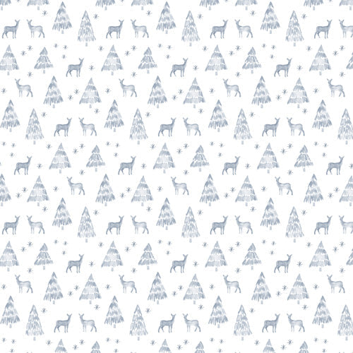 Little Arrow Design Co Watercolor Nordic Winter Shower Curtain