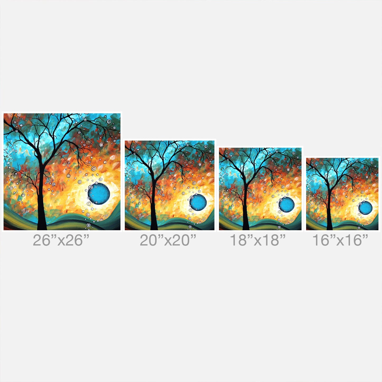 Madart Inc. Aqua Burn Throw Pillow