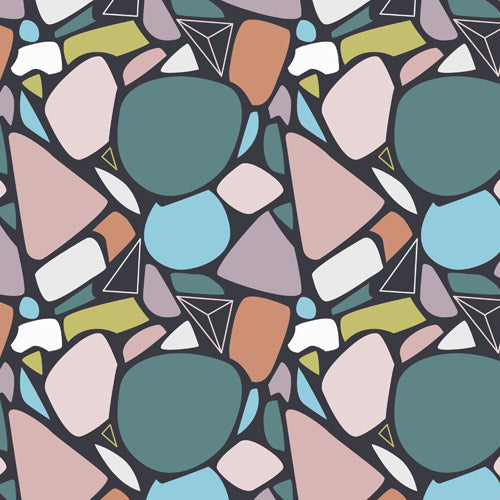 Mareike Boehmer Stones Orderly 1 Shower Curtain