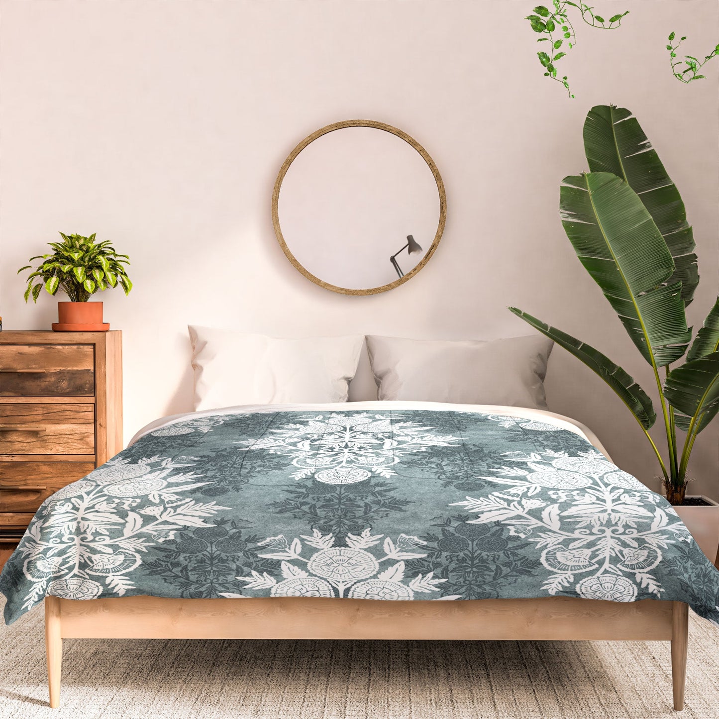 Marta Barragan Camarasa Antique Victorian Floral Comforter