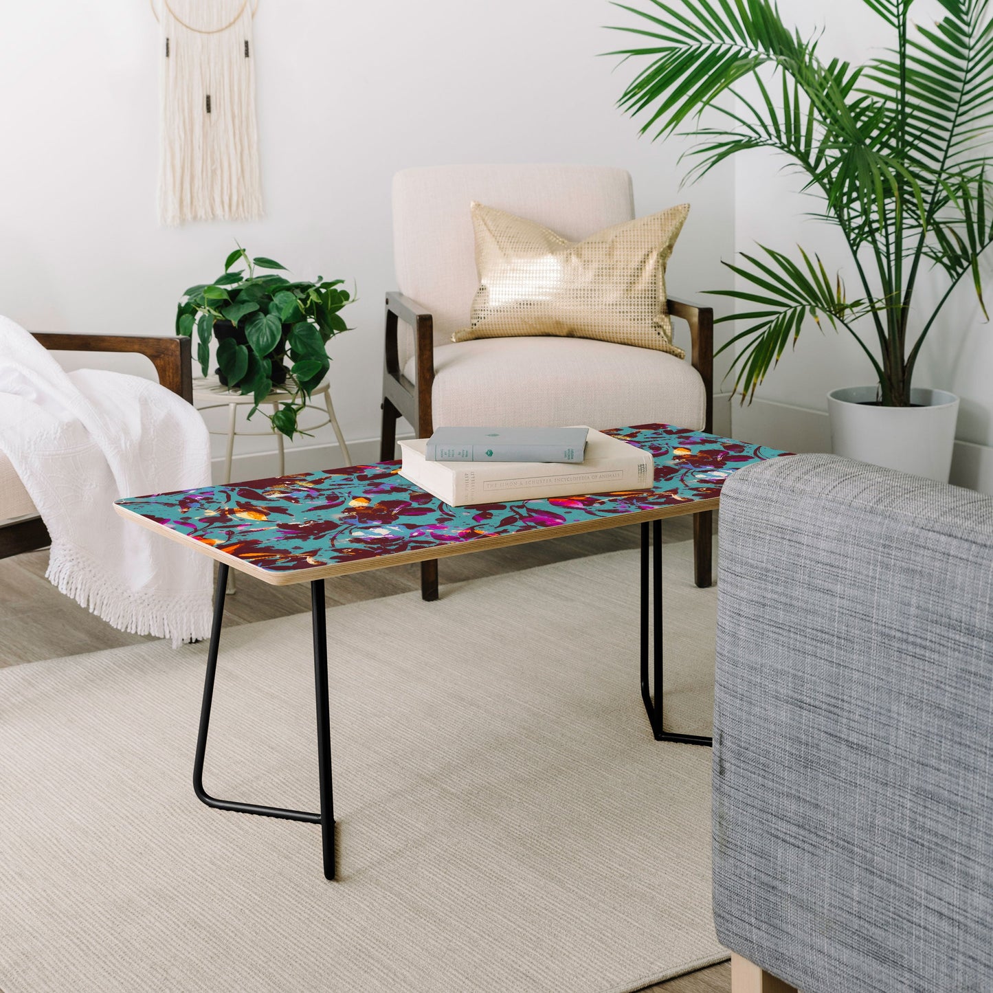 Marta Barragan Camarasa Bold Floral Expression Coffee Table