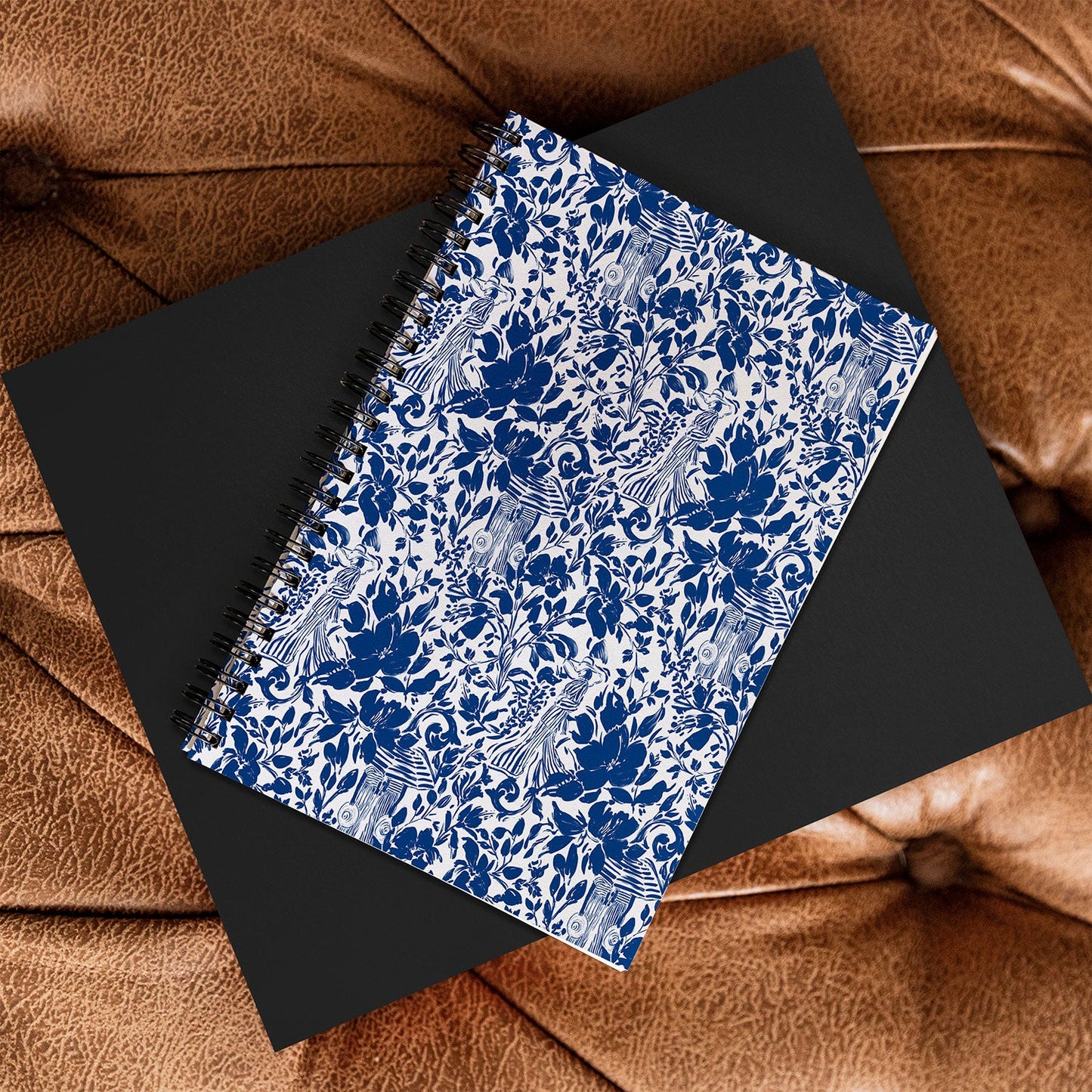 Marta Barragan Camarasa Chic Garden Walk Spiral Notebook