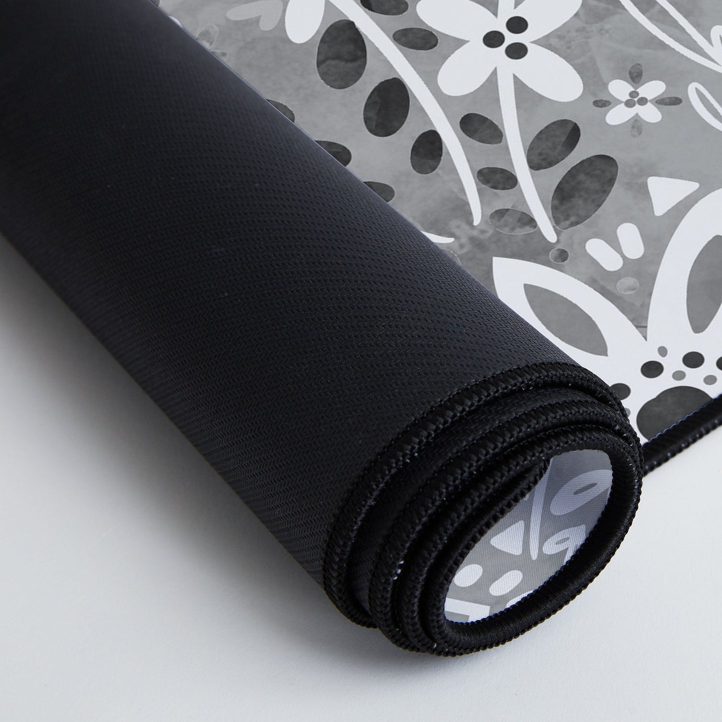 Marta Barragan Camarasa Intricate Floral Symmetry Desk Mat