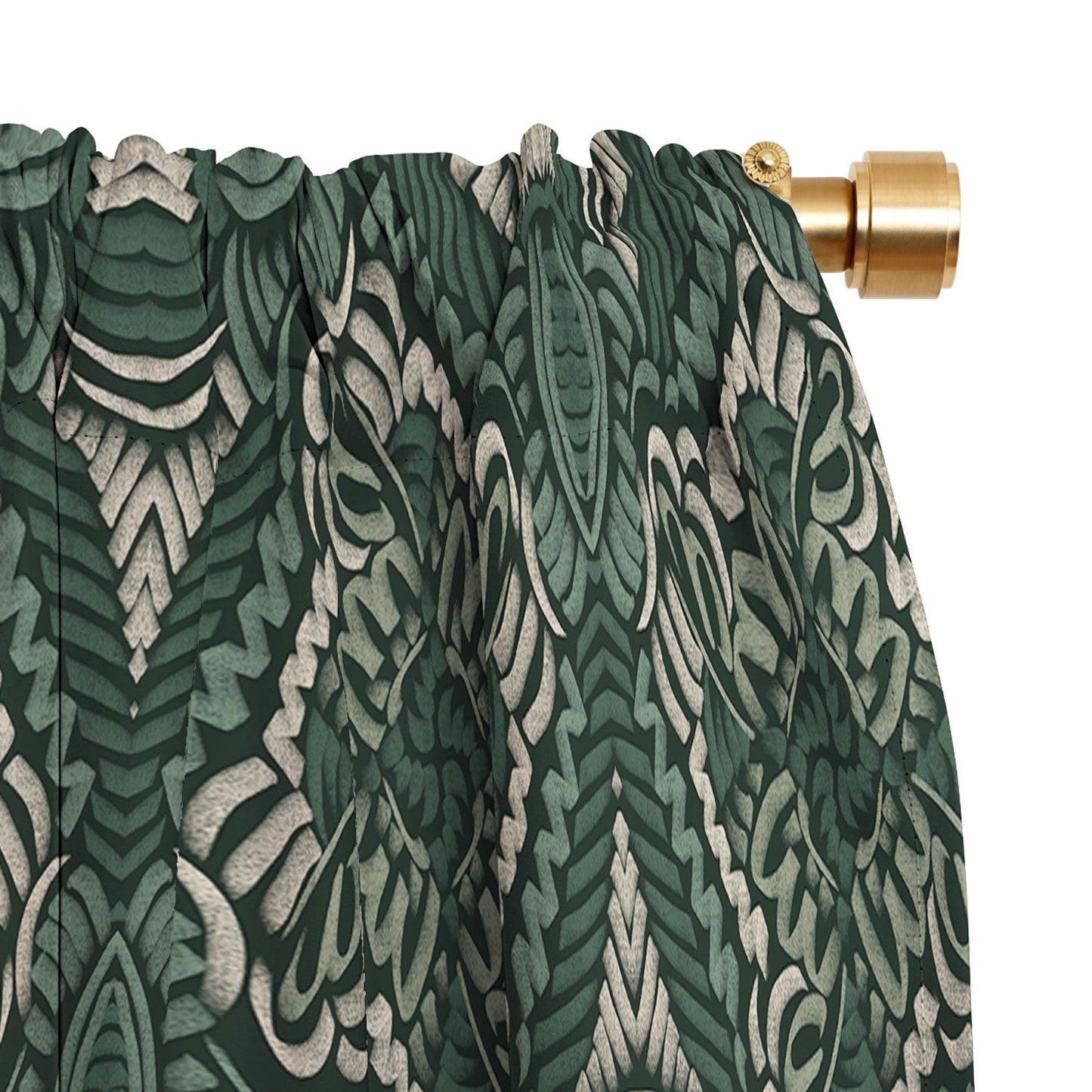 Marta Barragan Camarasa Intricate Forest Mosaic Blackout Non Repeat
