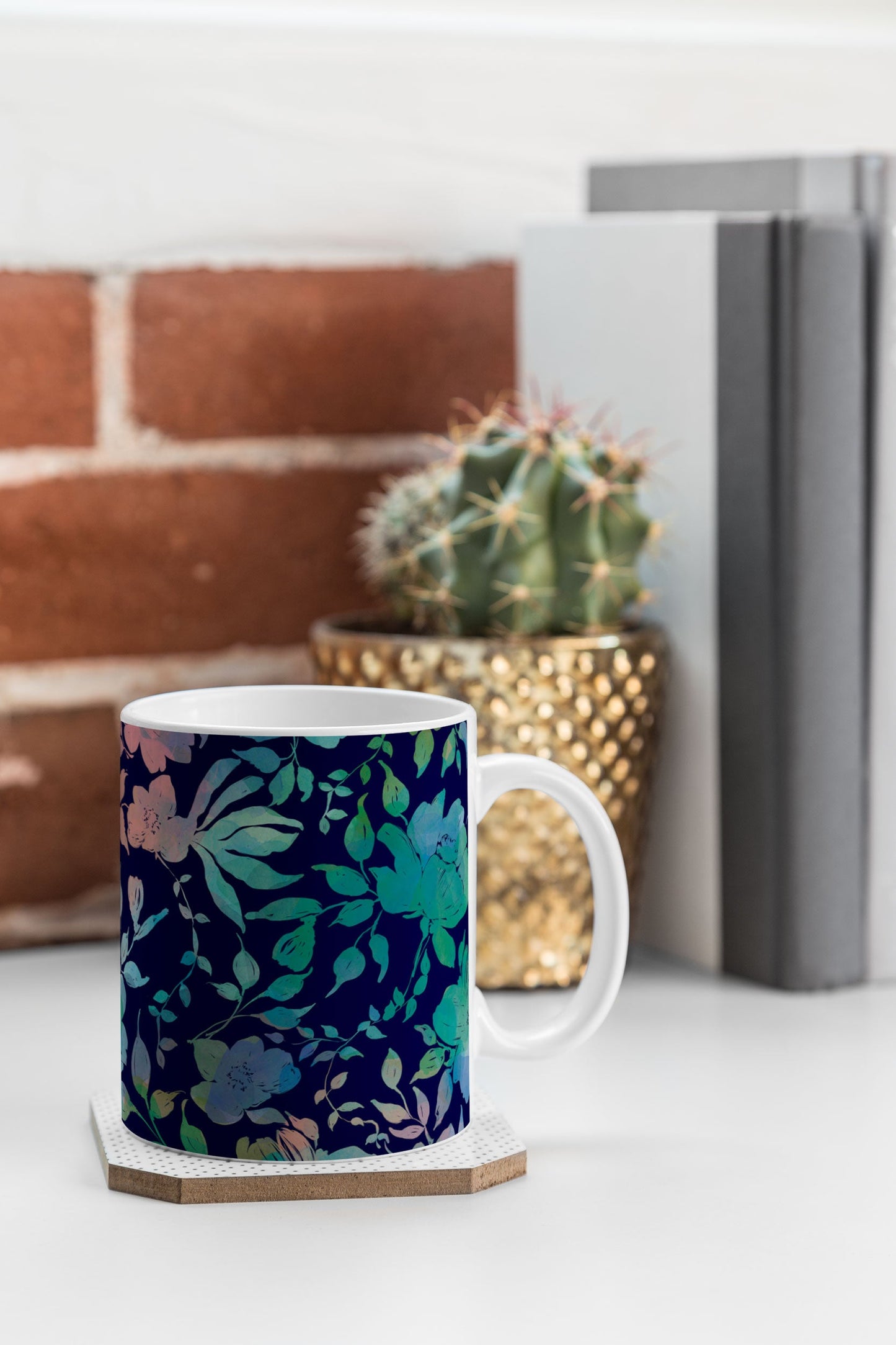 Marta Barragan Camarasa Lush Evening Botanicals Coffee Mug