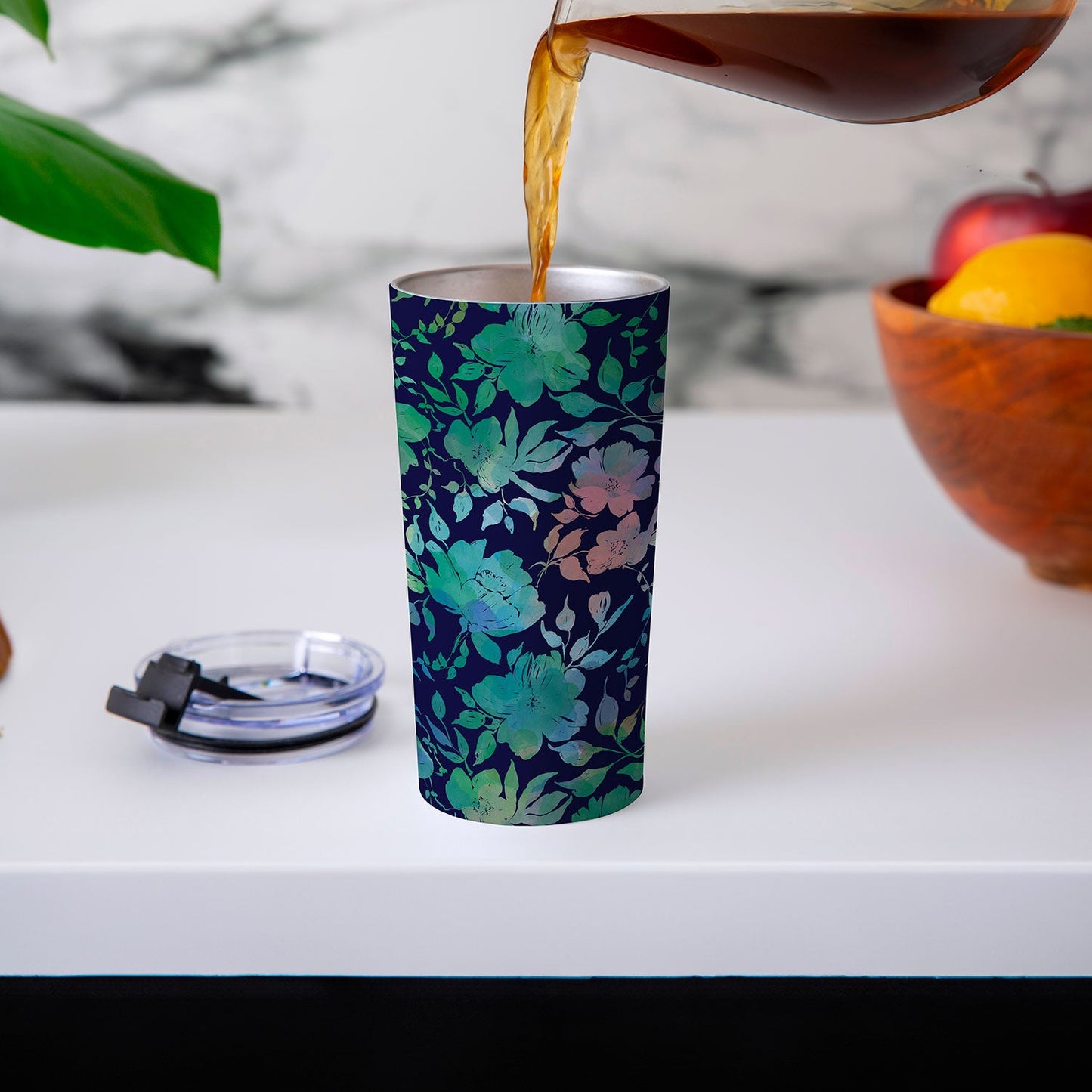 Marta Barragan Camarasa Lush Evening Botanicals Travel Mug