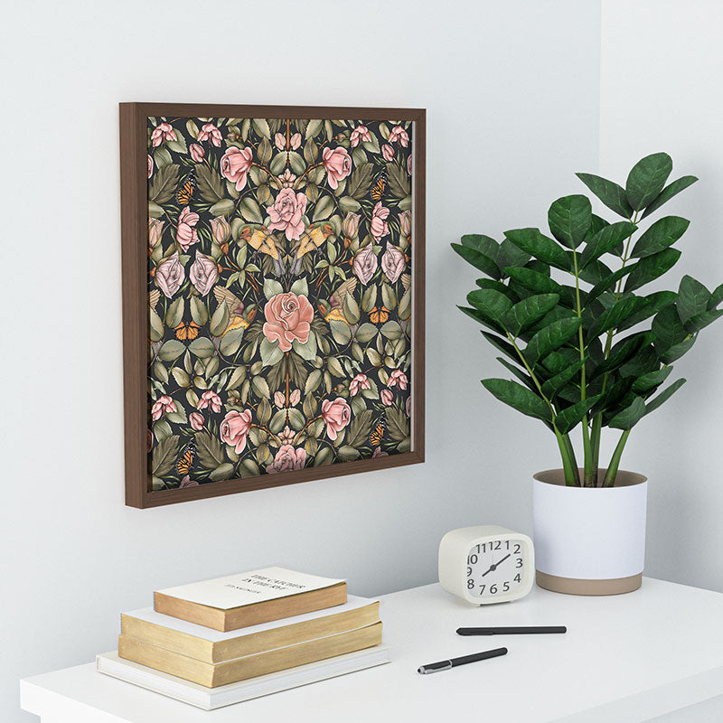 Marta Barragan Camarasa Victorian Garden Beauty Recessed Framing Square