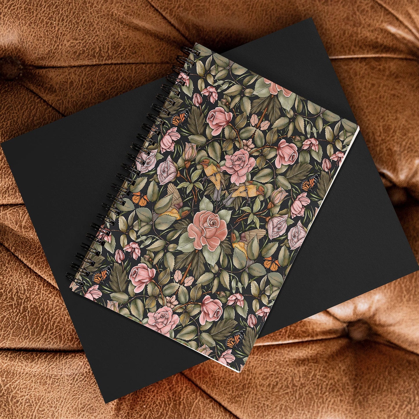Marta Barragan Camarasa Victorian Garden Beauty Spiral Notebook