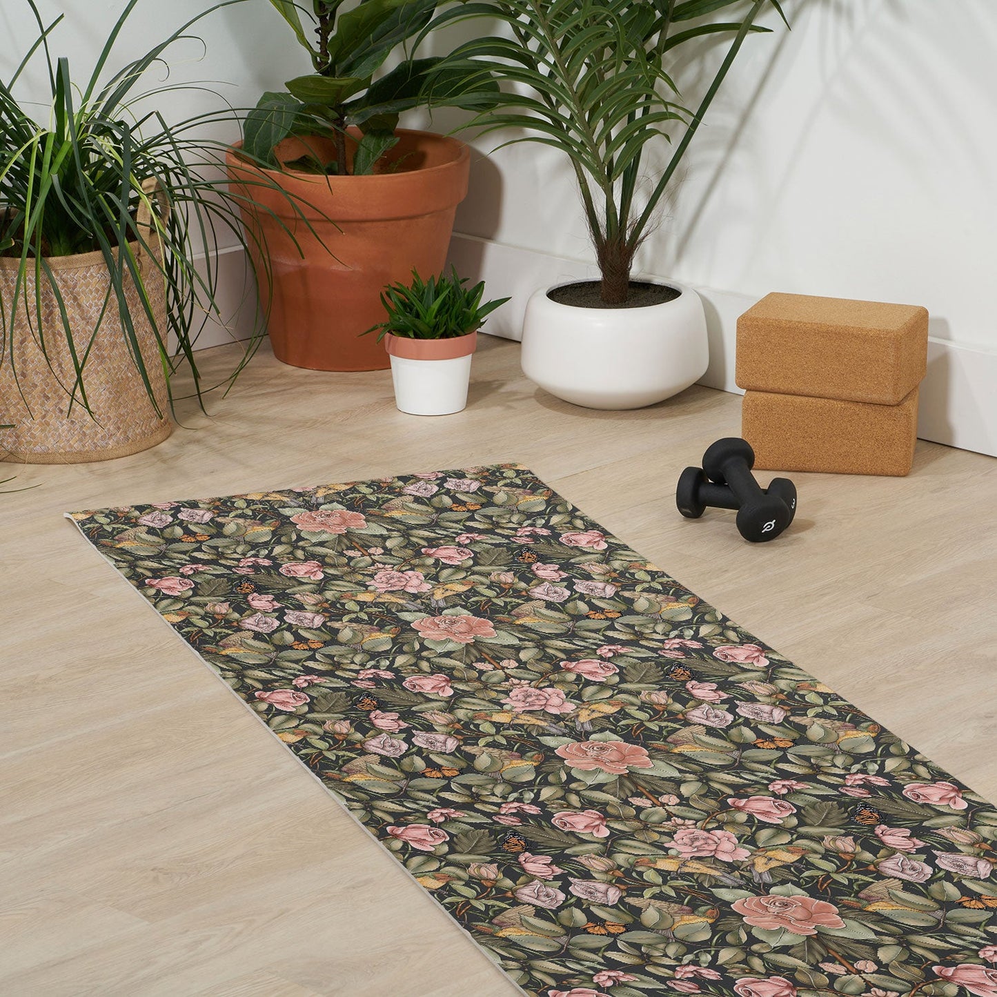 Marta Barragan Camarasa Victorian Garden Beauty Yoga Mat