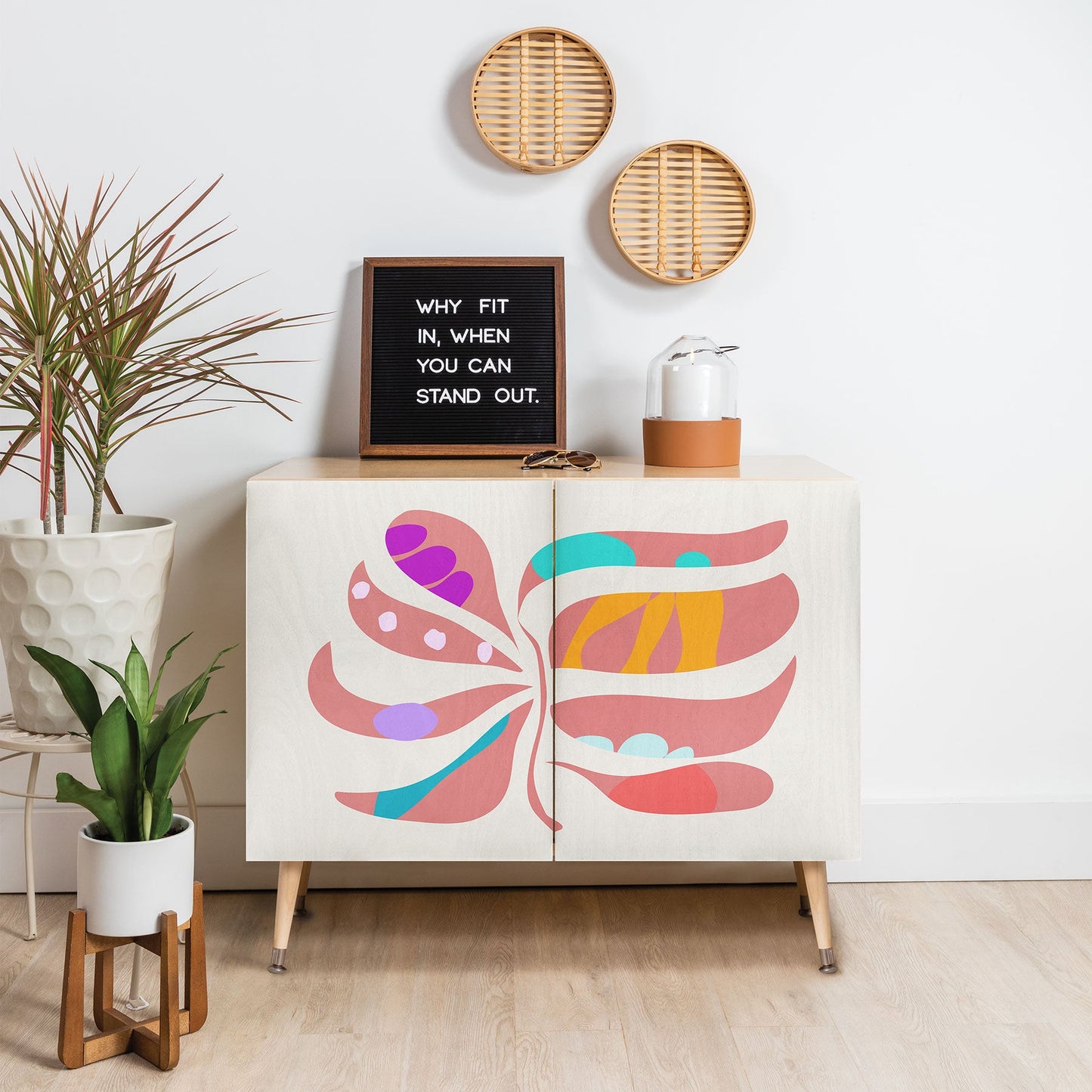 Mirimo Boho Leaf Credenza