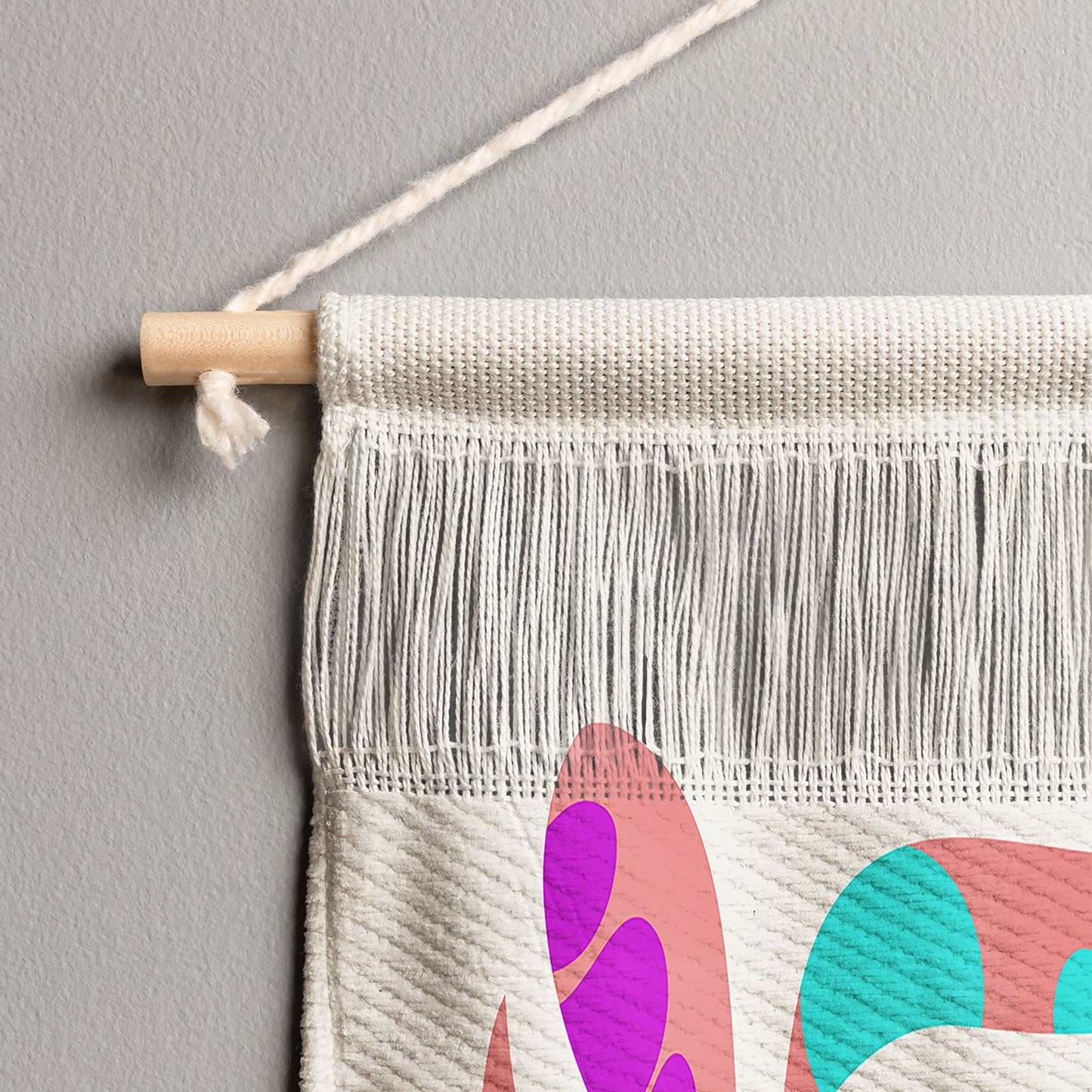 Mirimo Boho Leaf Wall Hanging Portrait