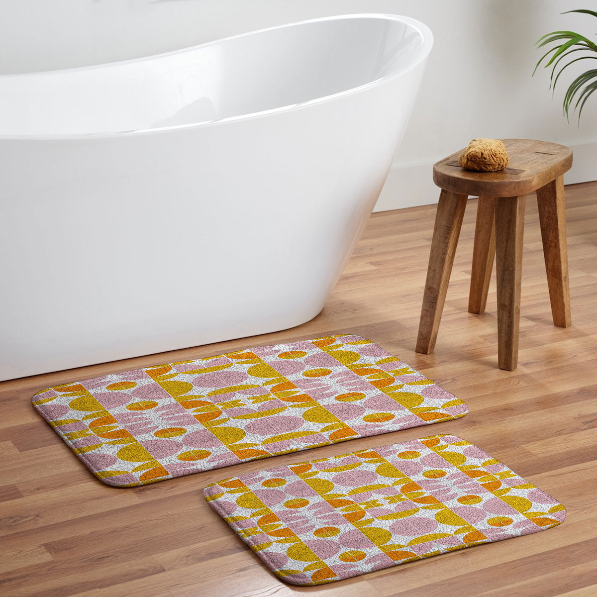 Mirimo FunGeo Memory Foam Bath Mat