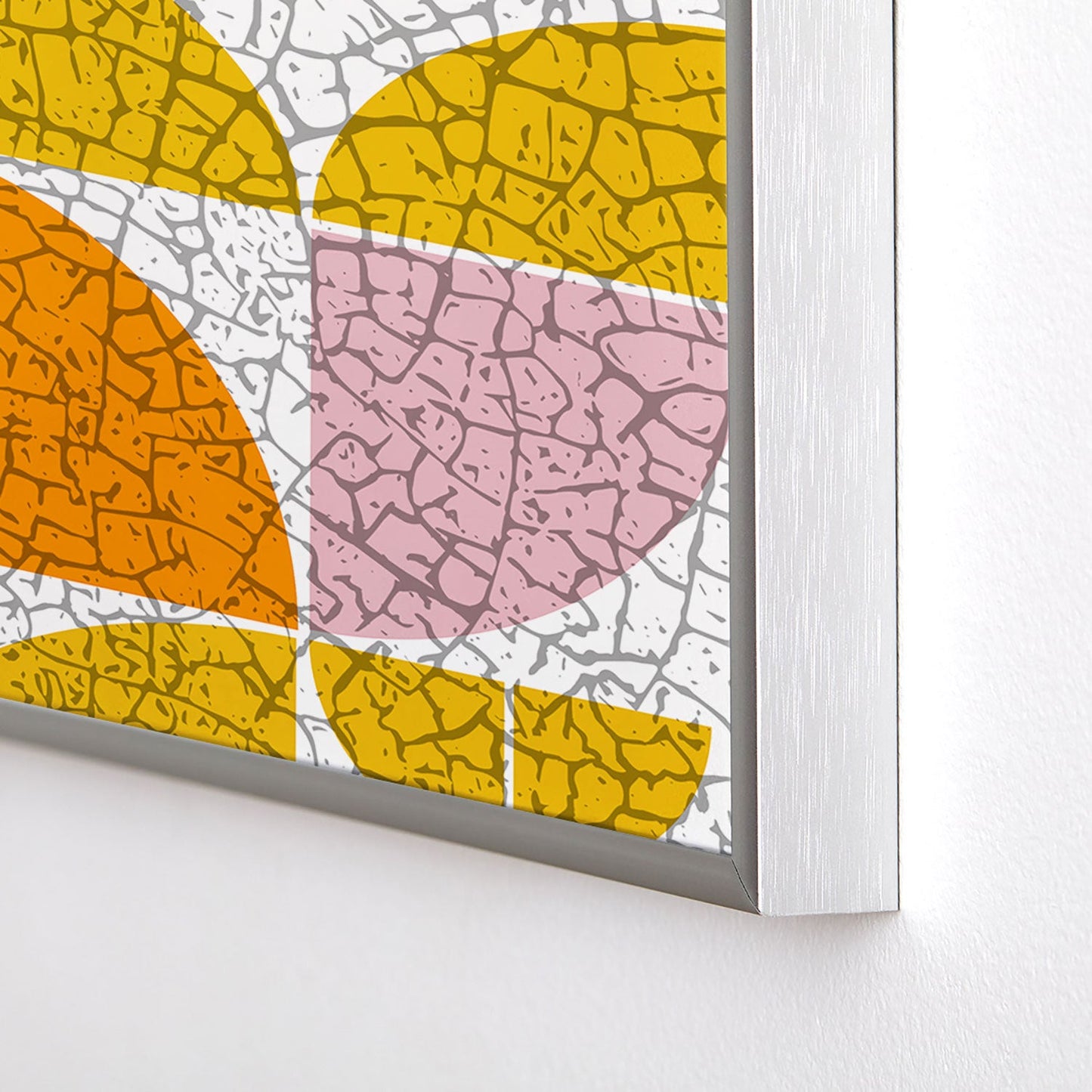 Mirimo FunGeo Square Metal Framed Art Print