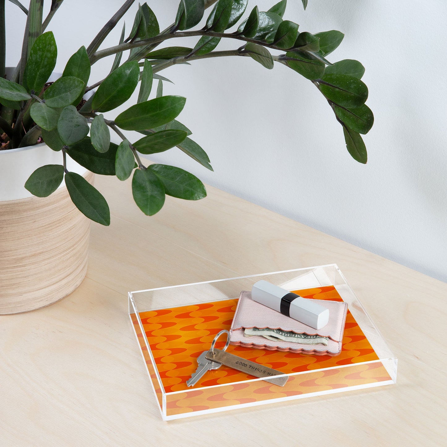 Mirimo Modern Retro Wavy Sun Acrylic Tray