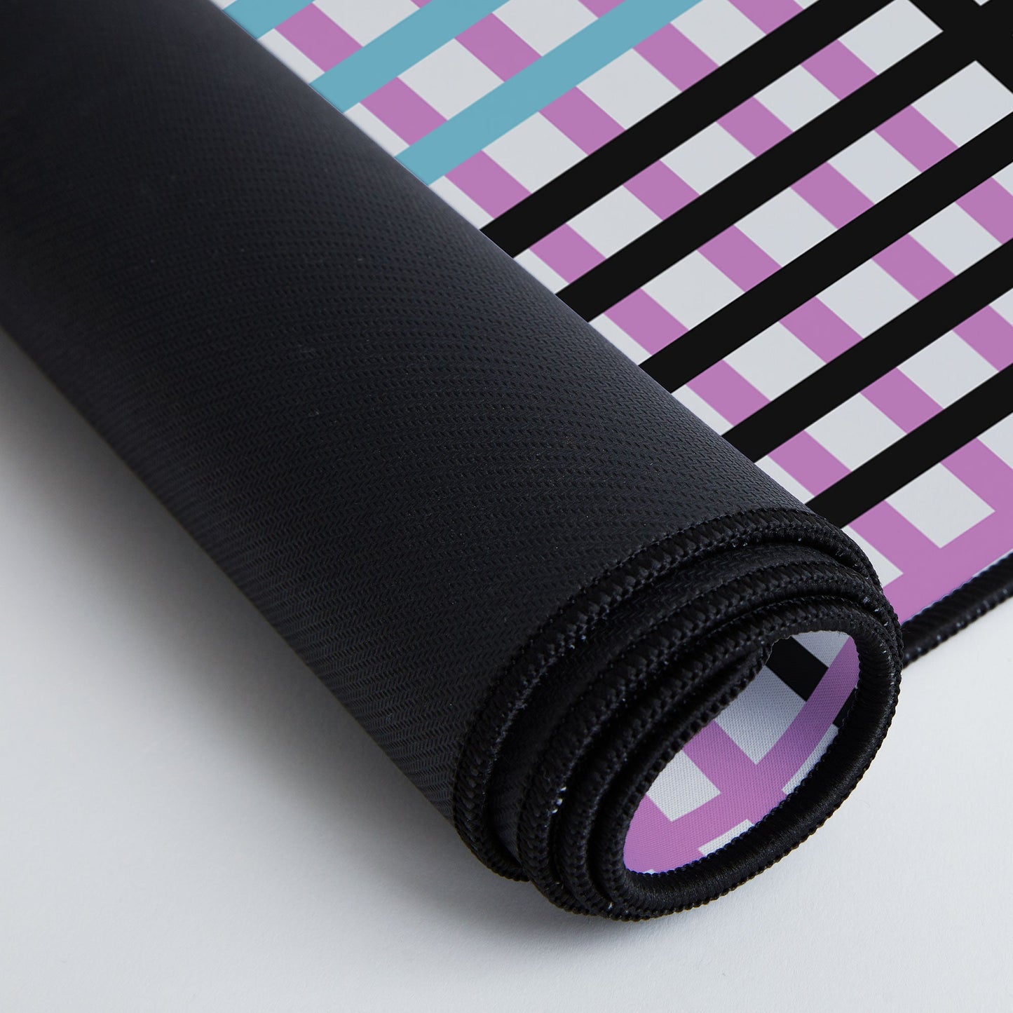 Mirimo Multicolor Gingham Grid Desk Mat