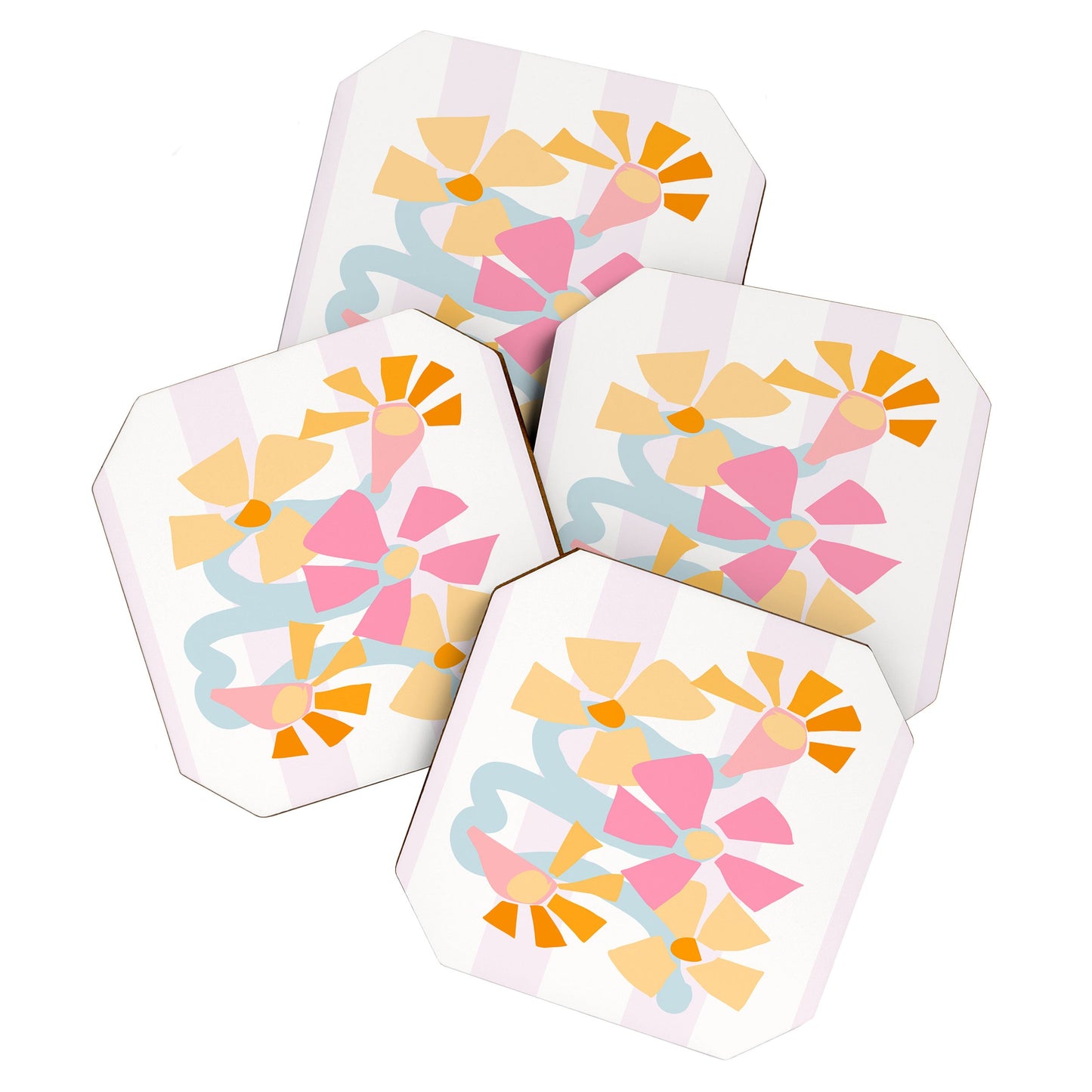 Mirimo Pastel Bunch Coaster Set