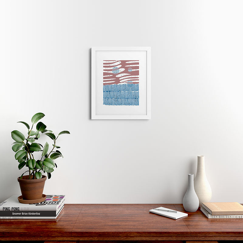 Mirimo Shore Mood Framed Art Print