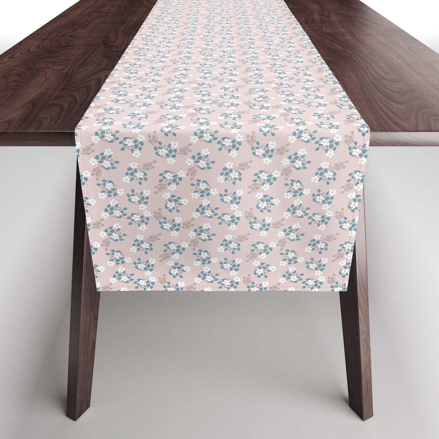 Mirimo Tiny White Flowers Table Runner