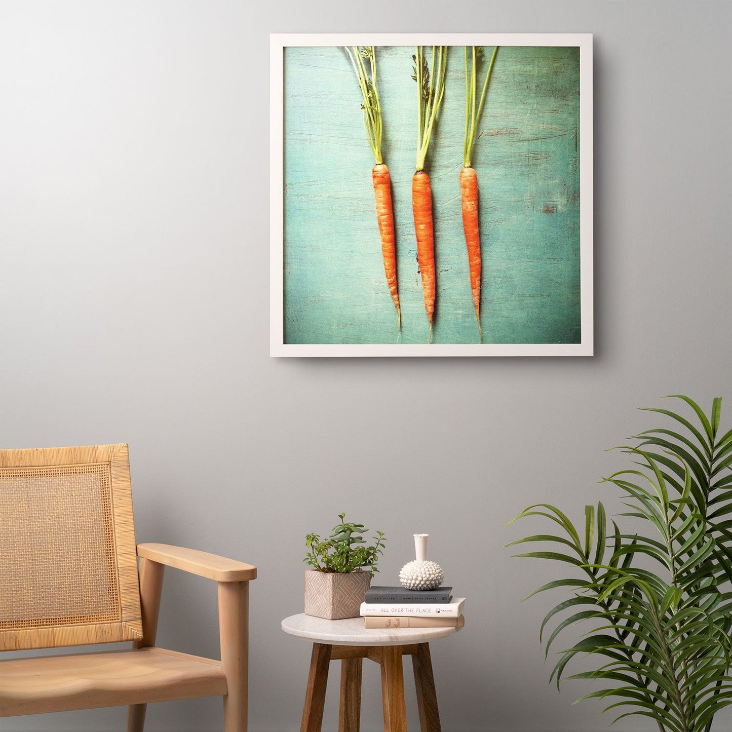 Olivia St Claire Eat Your Vegetables Framed Wall Art