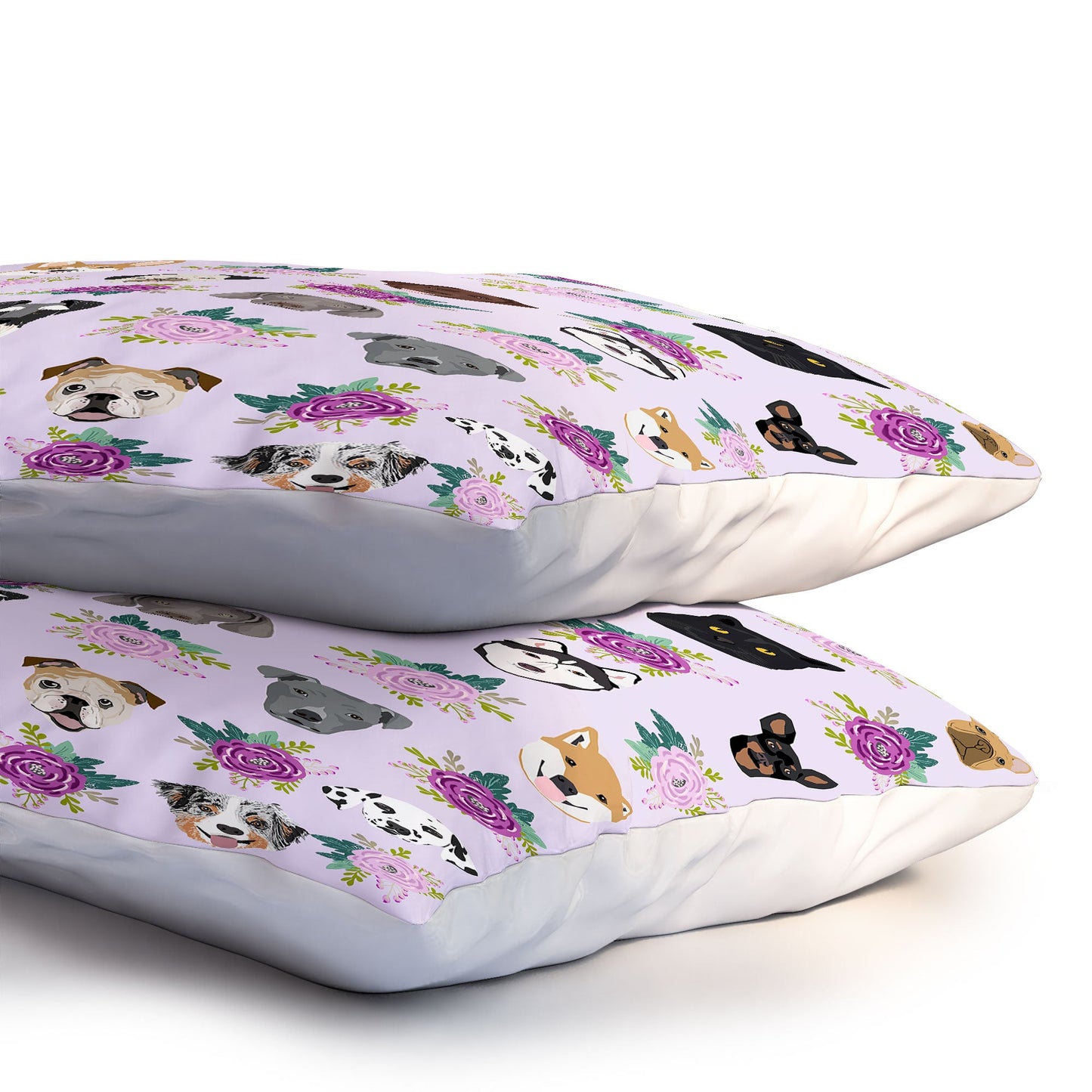 Petfriendly Dogs and cats pet friendly floral Pillow Shams