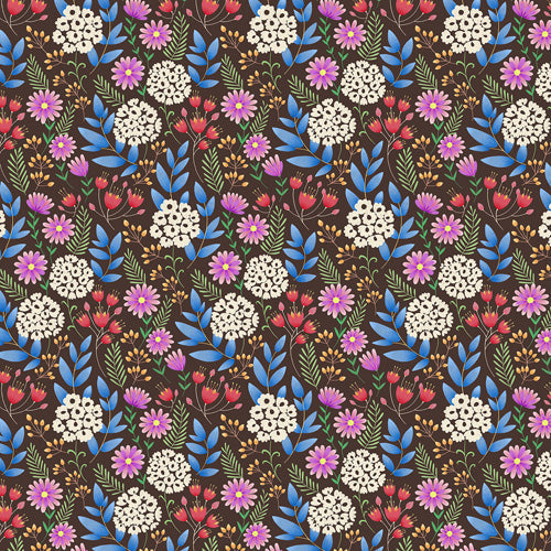 Pimlada Phuapradit Summer Nights Floral Shower Curtain