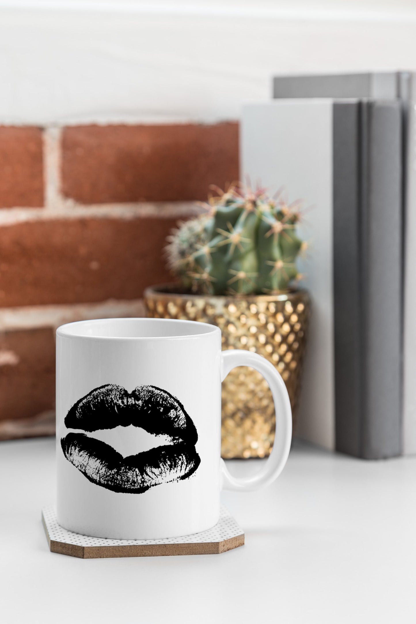 Rebecca Allen Levres Coffee Mug
