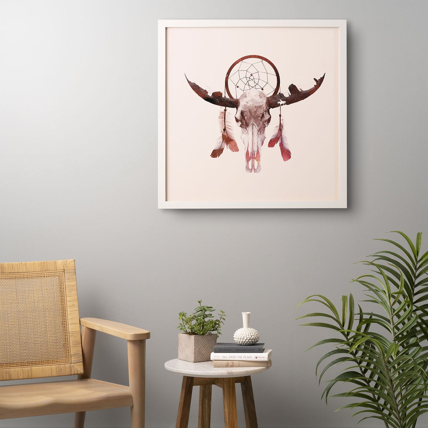 Robert Farkas Deadly desert Framed Wall Art