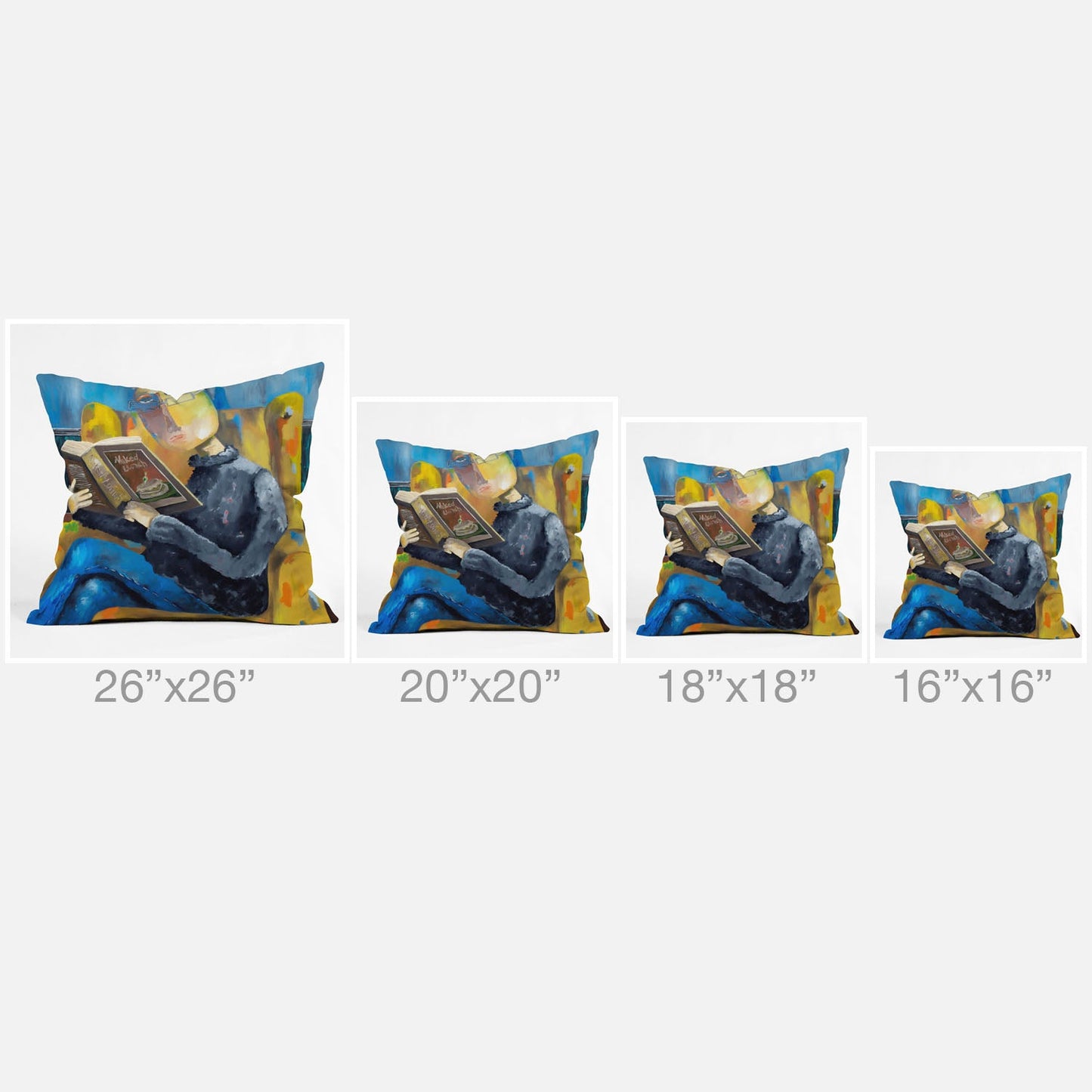 Robin Faye Gates At The End Of The Fork Throw Pillow