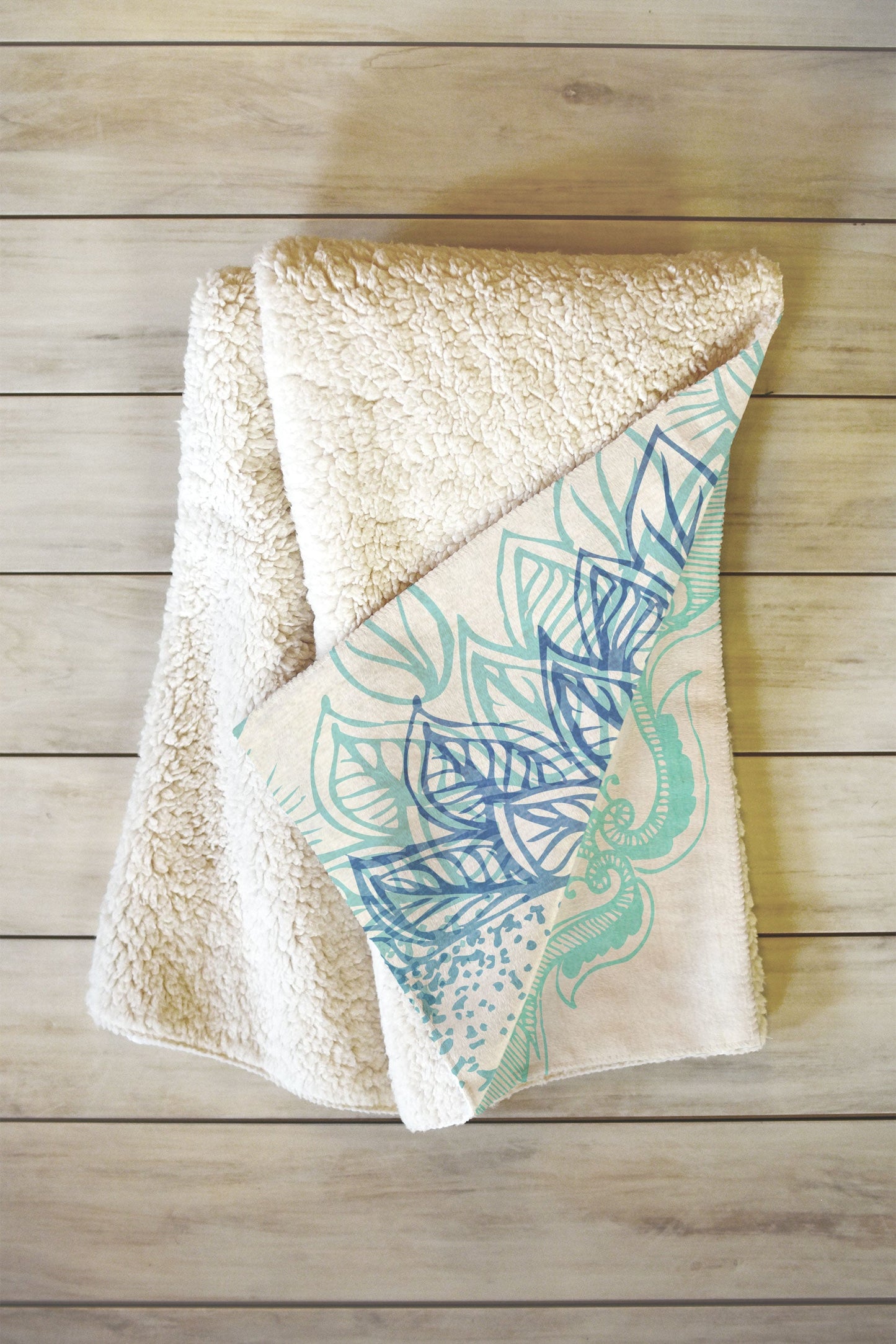RosebudStudio Lovely Soul Fleece Throw Blanket