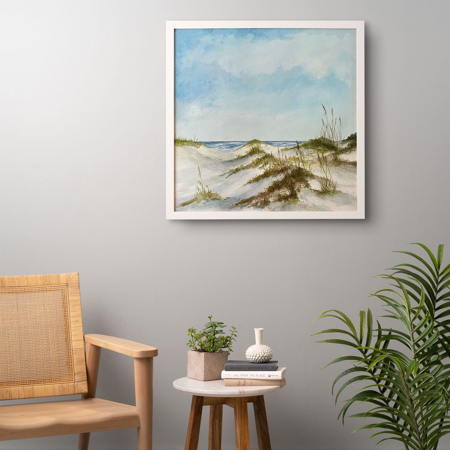 Rosie Brown Beyond the Dunes Framed Wall Art