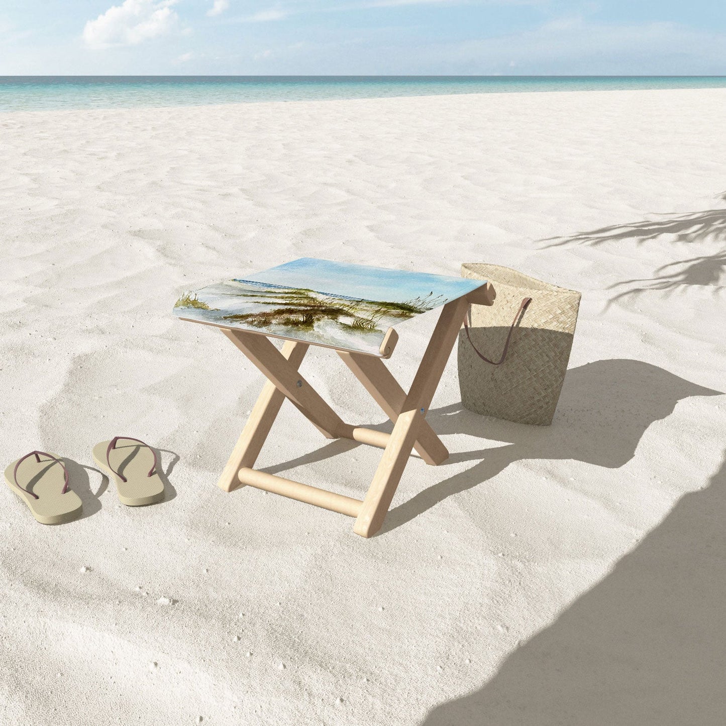 Rosie Brown Beyond the Dunes Folding Stool