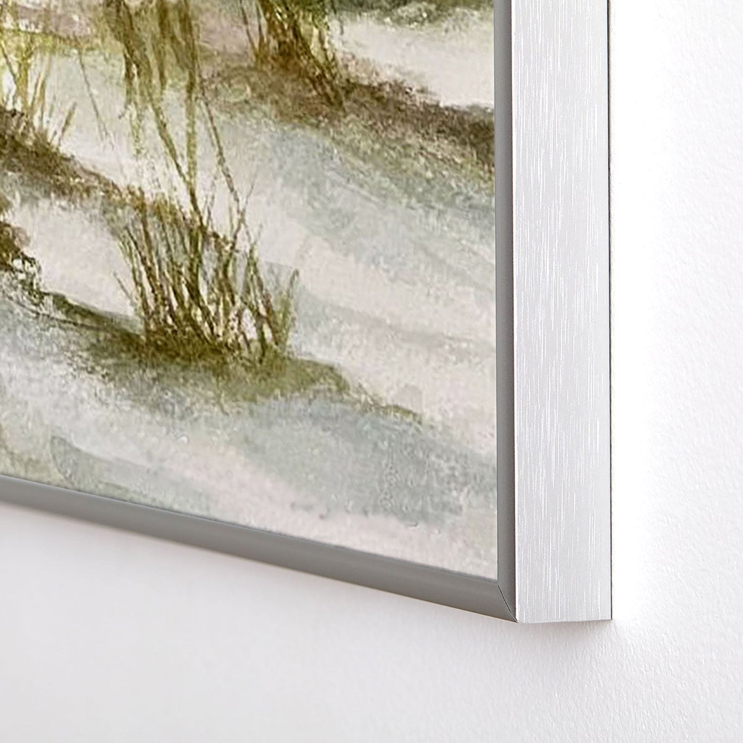 Rosie Brown Beyond the Dunes Square Metal Framed Art Print