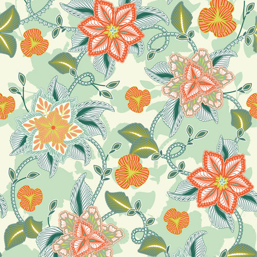 Sabine Reinhart I Will Bring You Flowers Shower Curtain