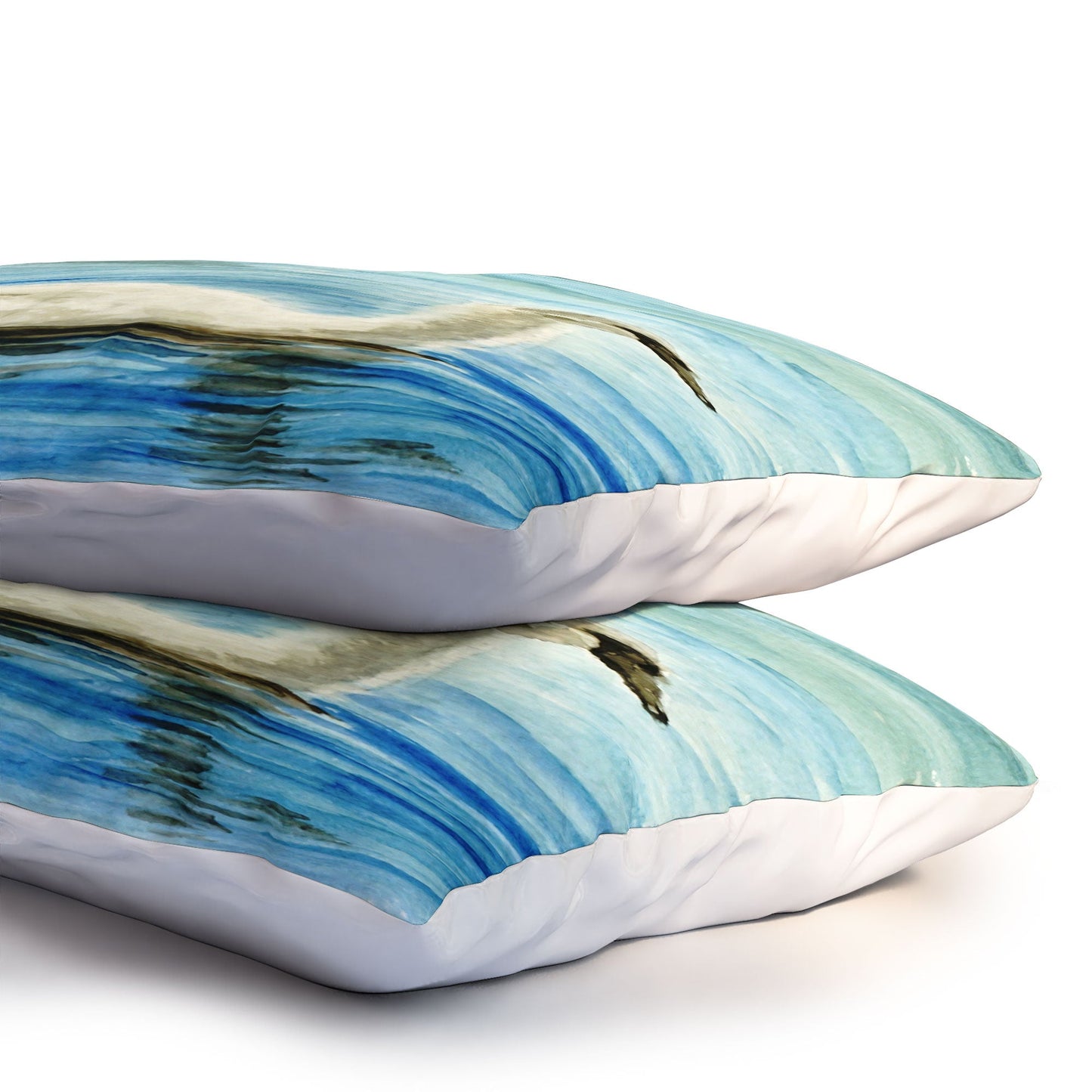 Seleneli_art swan I Pillow Shams