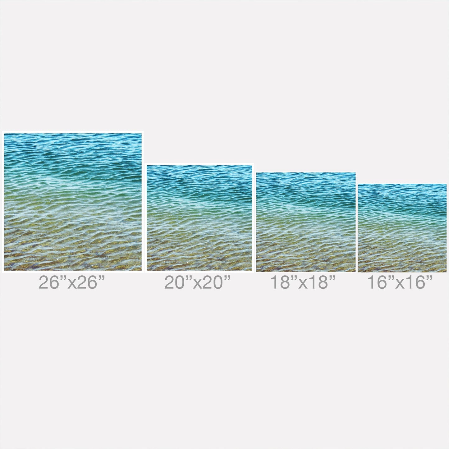 Shannon Clark Ombre Sea Throw Pillow
