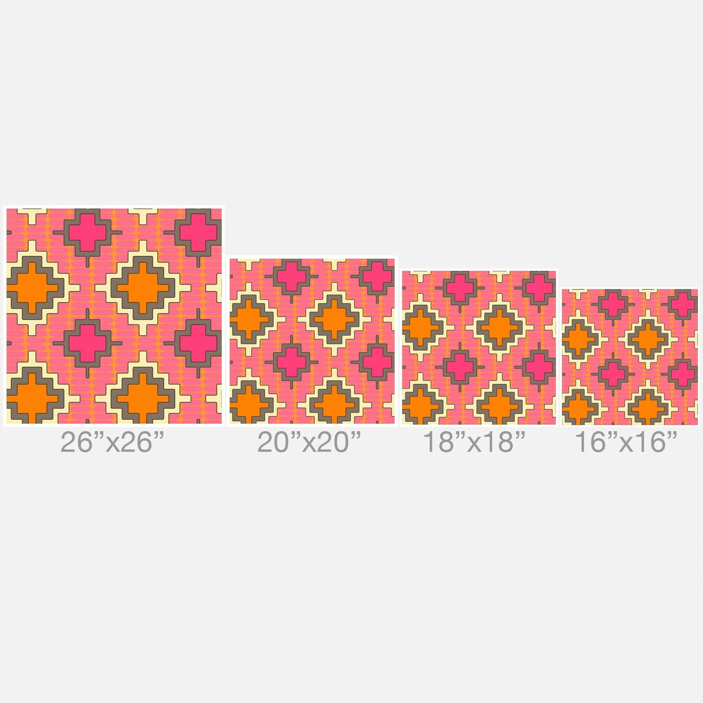 Sharon Turner Tangerine Kilim Throw Pillow