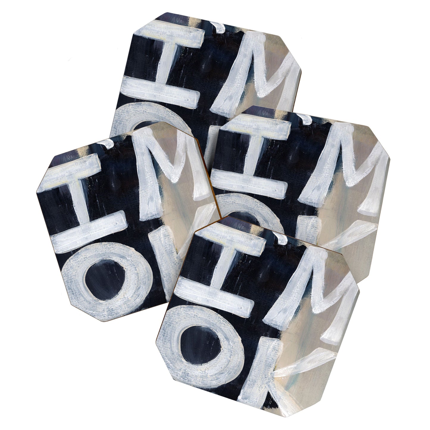 Sophia Buddenhagen I Am Ok Coaster Set