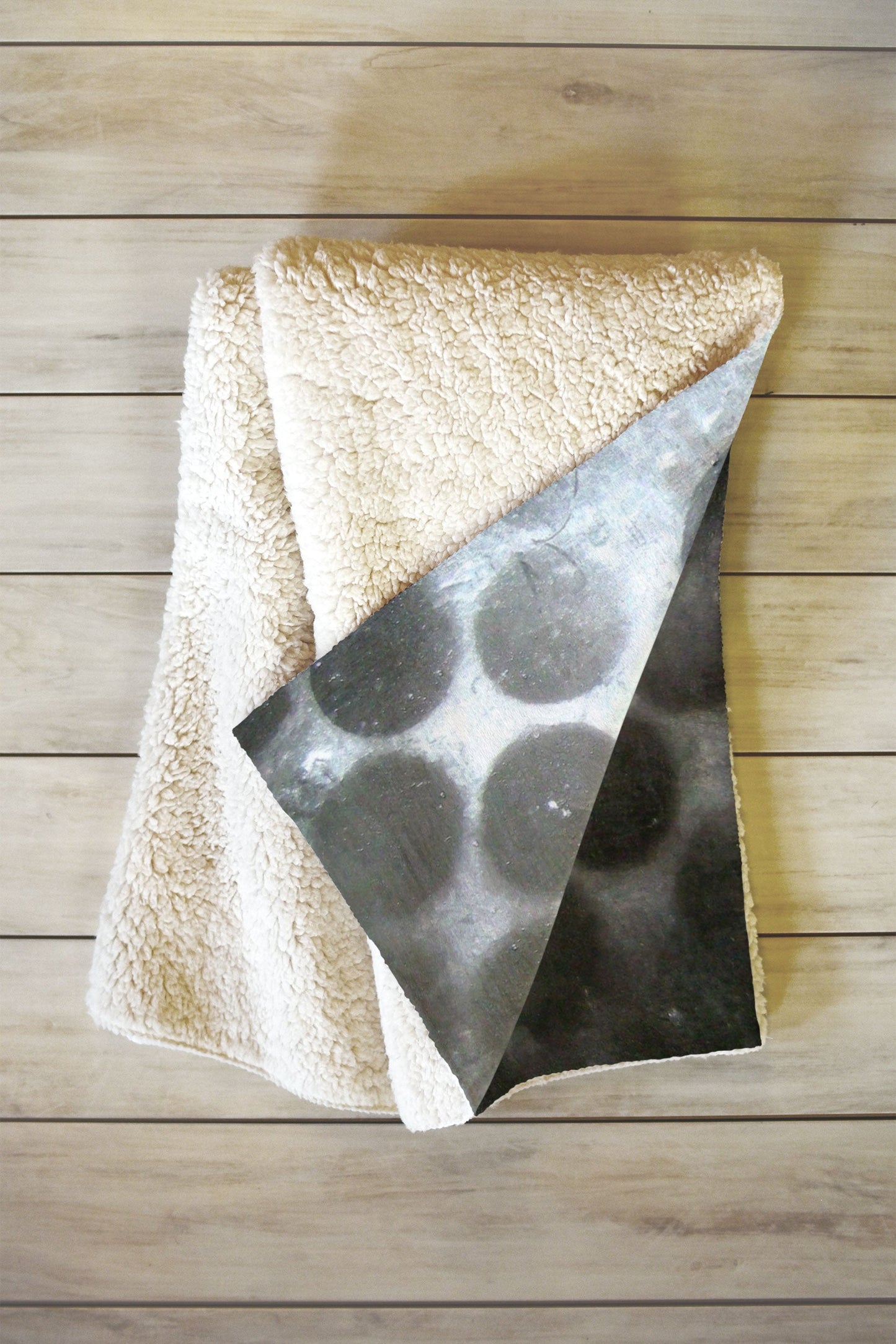 Sophia Buddenhagen Le Mustachio Fleece Throw Blanket