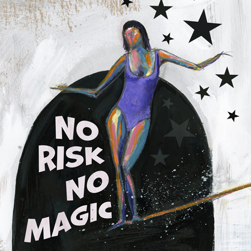Sophia Buddenhagen No Risk No Magic Surfer Girl Shower Curtain