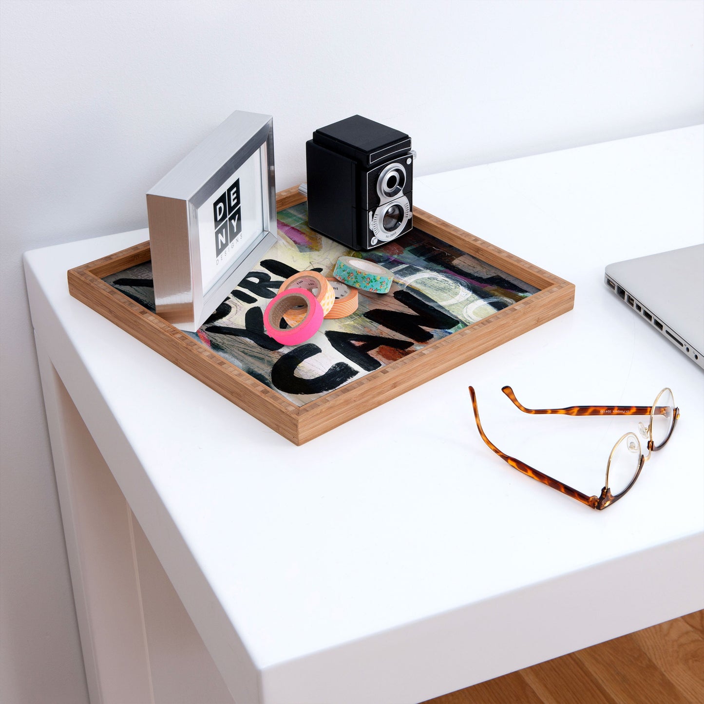 Sophia Buddenhagen Yes Girl You Can Square Tray