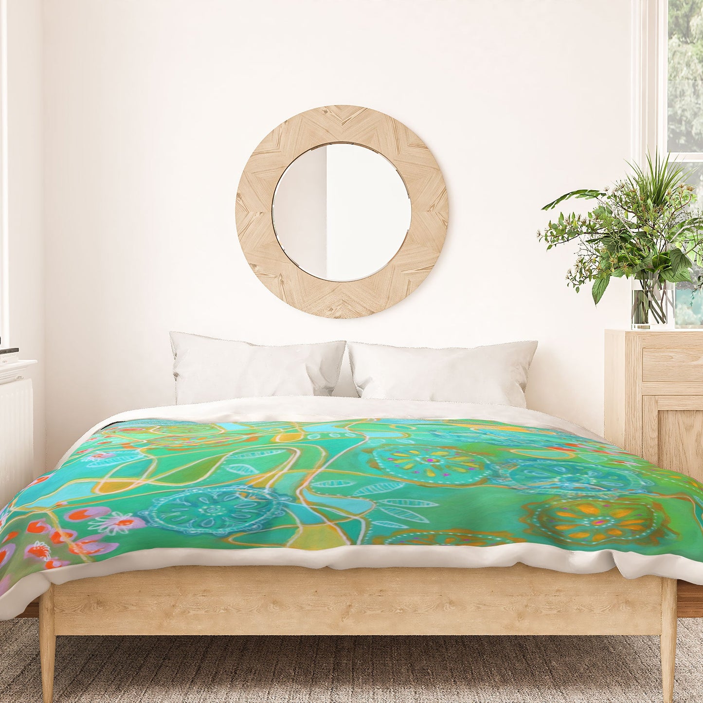 Stephanie Corfee Secret Garden Duvet Cover