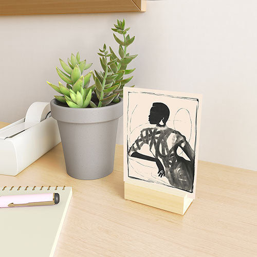 ThingDesign Lady Portrait Mini Art Print