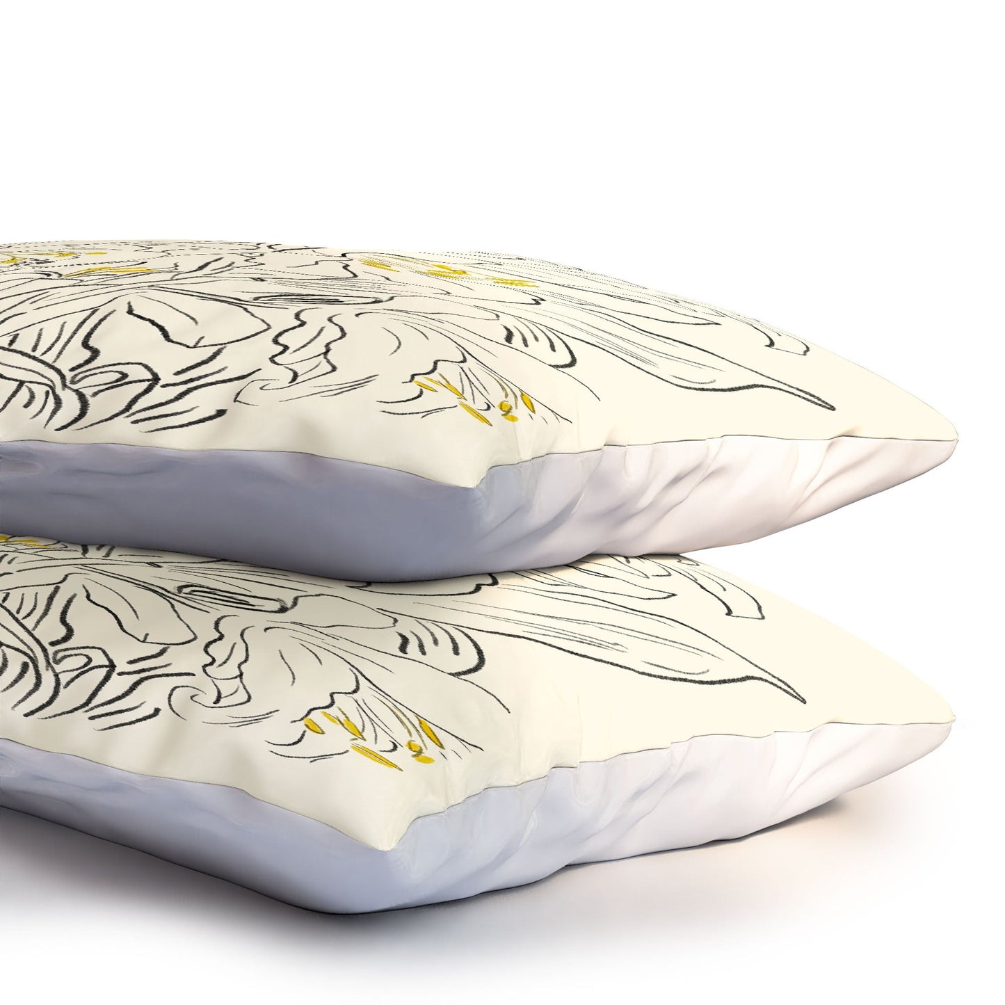 ThingDesign Minimalist Garden flowers Pillow Shams
