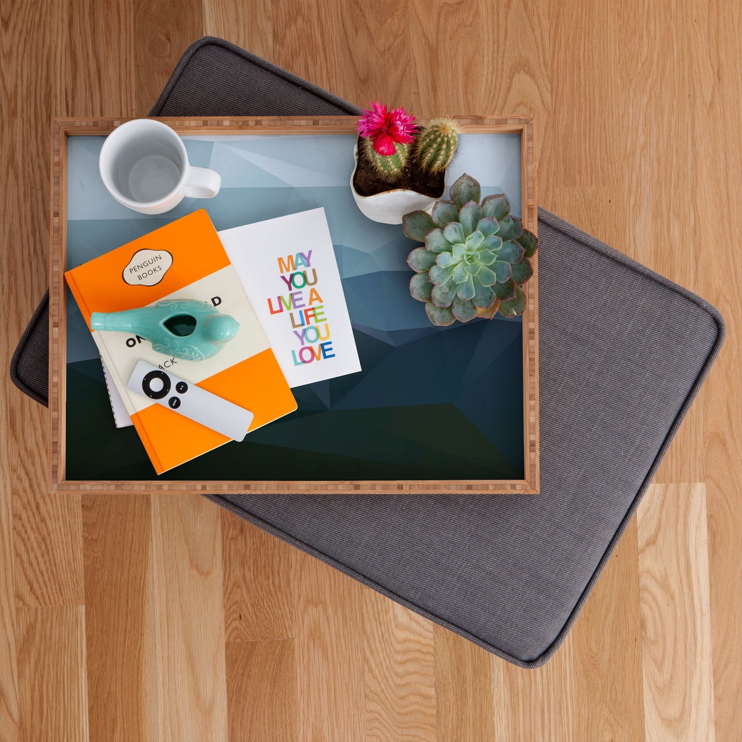 Three Of The Possessed First Light Rectangular Tray