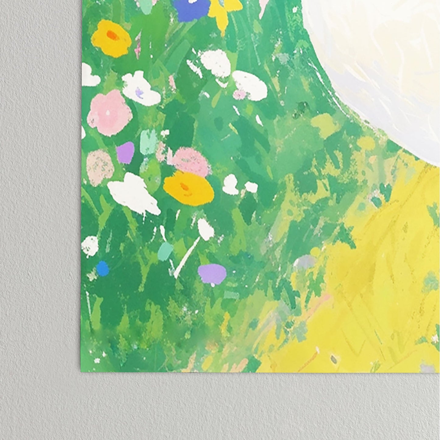 trajeado14 Goose Wildflower Cute Poster