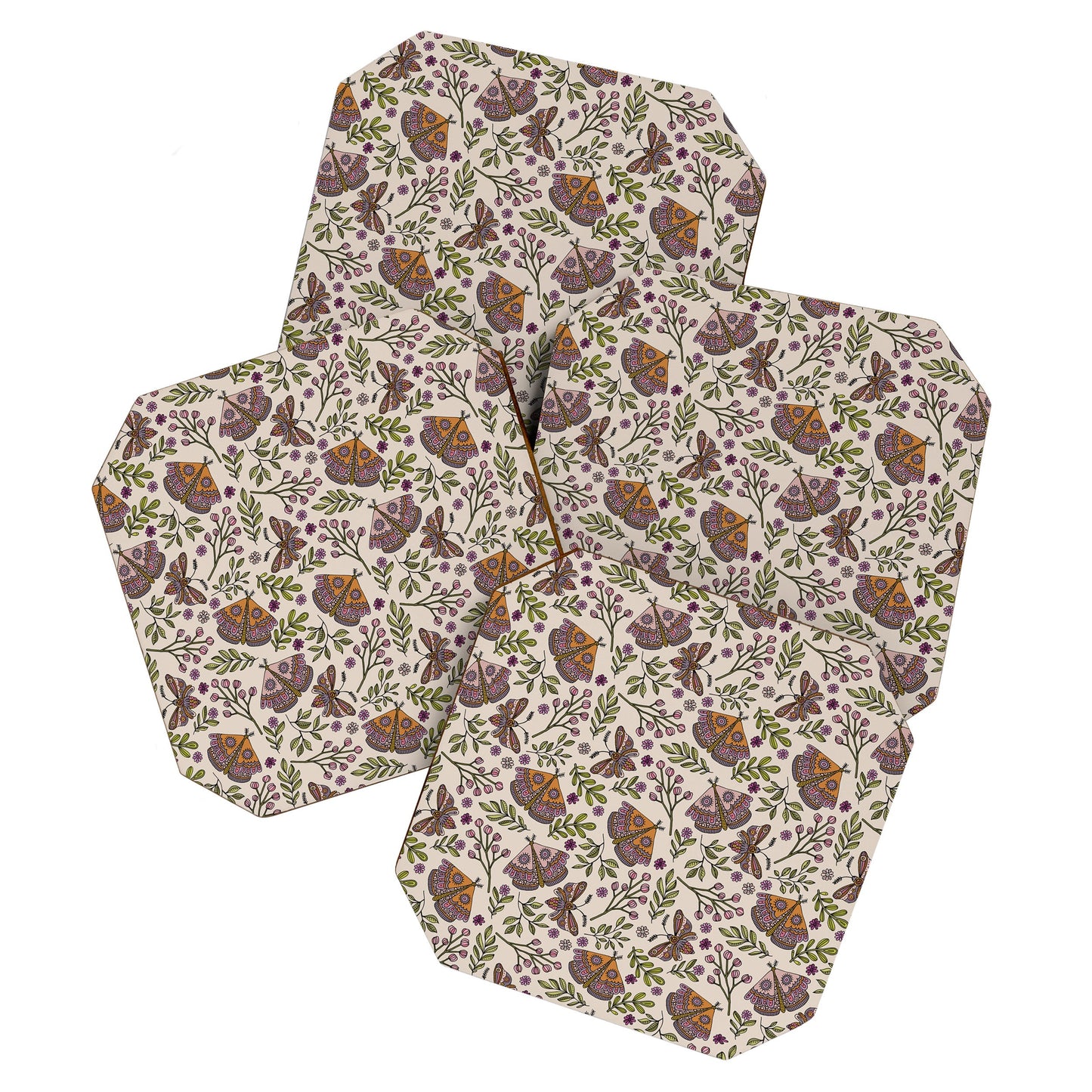 Valentina Ramos Garden Flutter Coaster Set