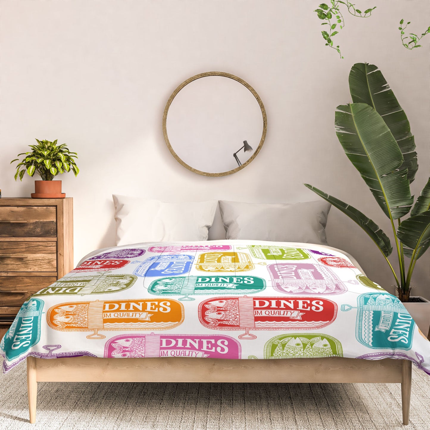 Valentina Ramos Sardines Tins Comforter